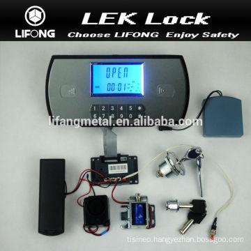 2015 big LCD display digital combination lock for safe